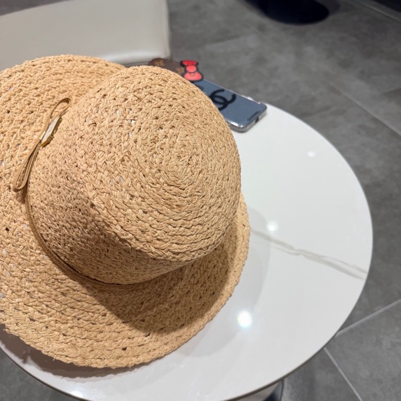 Loewe Brown Beach Straw Hat  With Logo main image 6